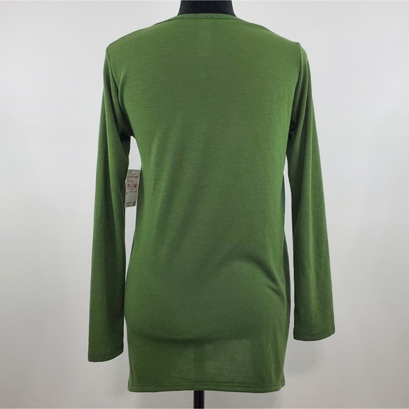 Go Couture Camo Tunic Sweater - Picture 3 of 5